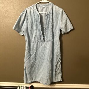 Light Blue Denim Dress